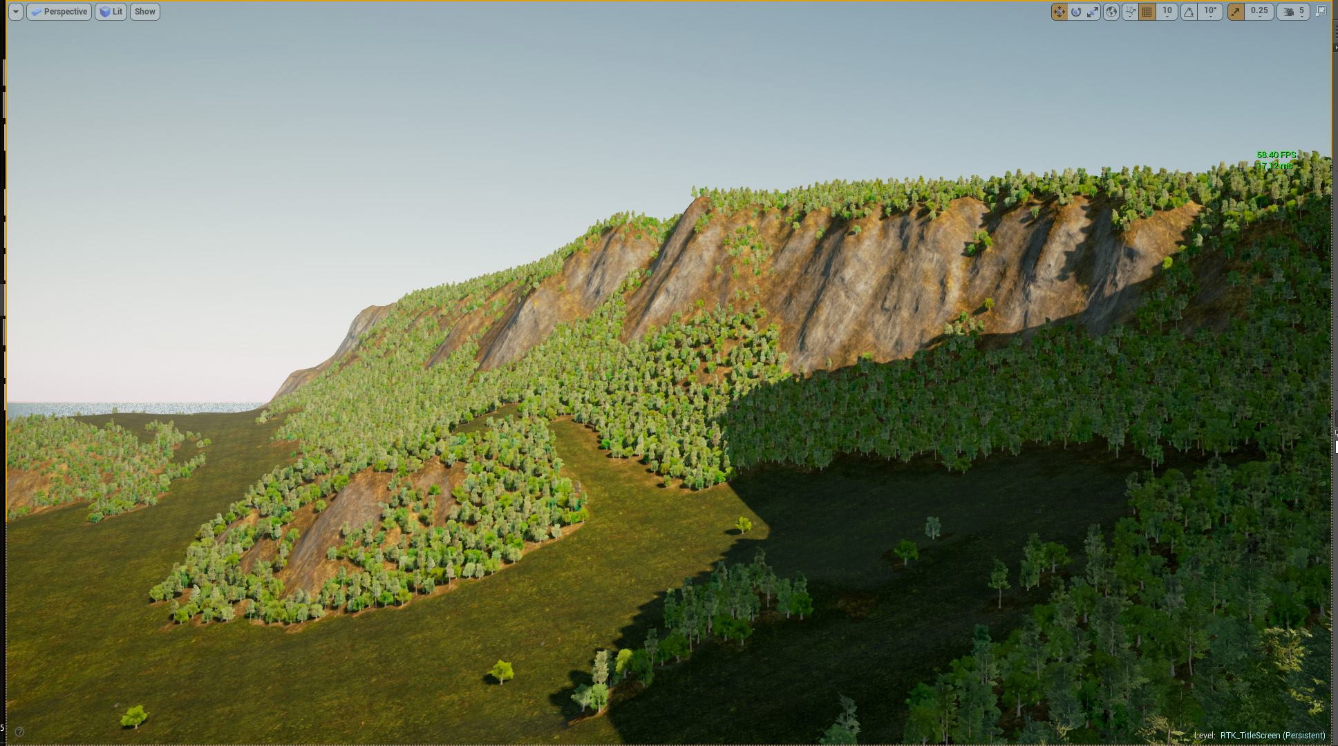 Unreal engine map