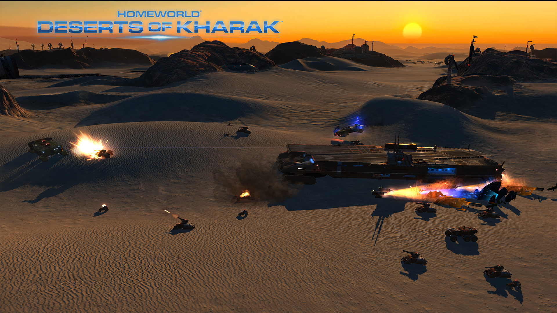 Homeworld Deserts of Kharak Unity Strategy Game