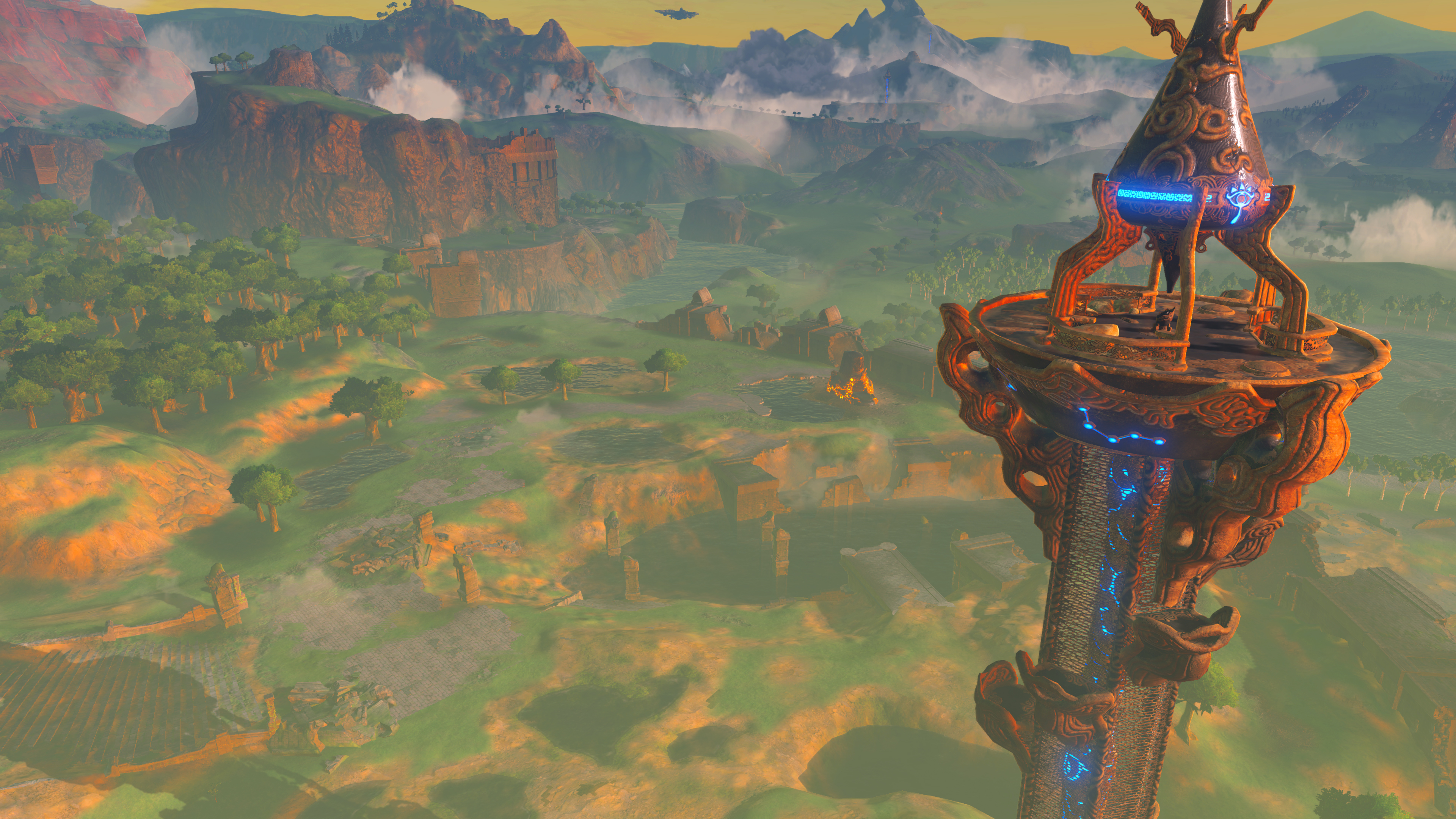 breath not wild of the to burn zelda how Environments the Legend Breath of Zelda Wild: The of