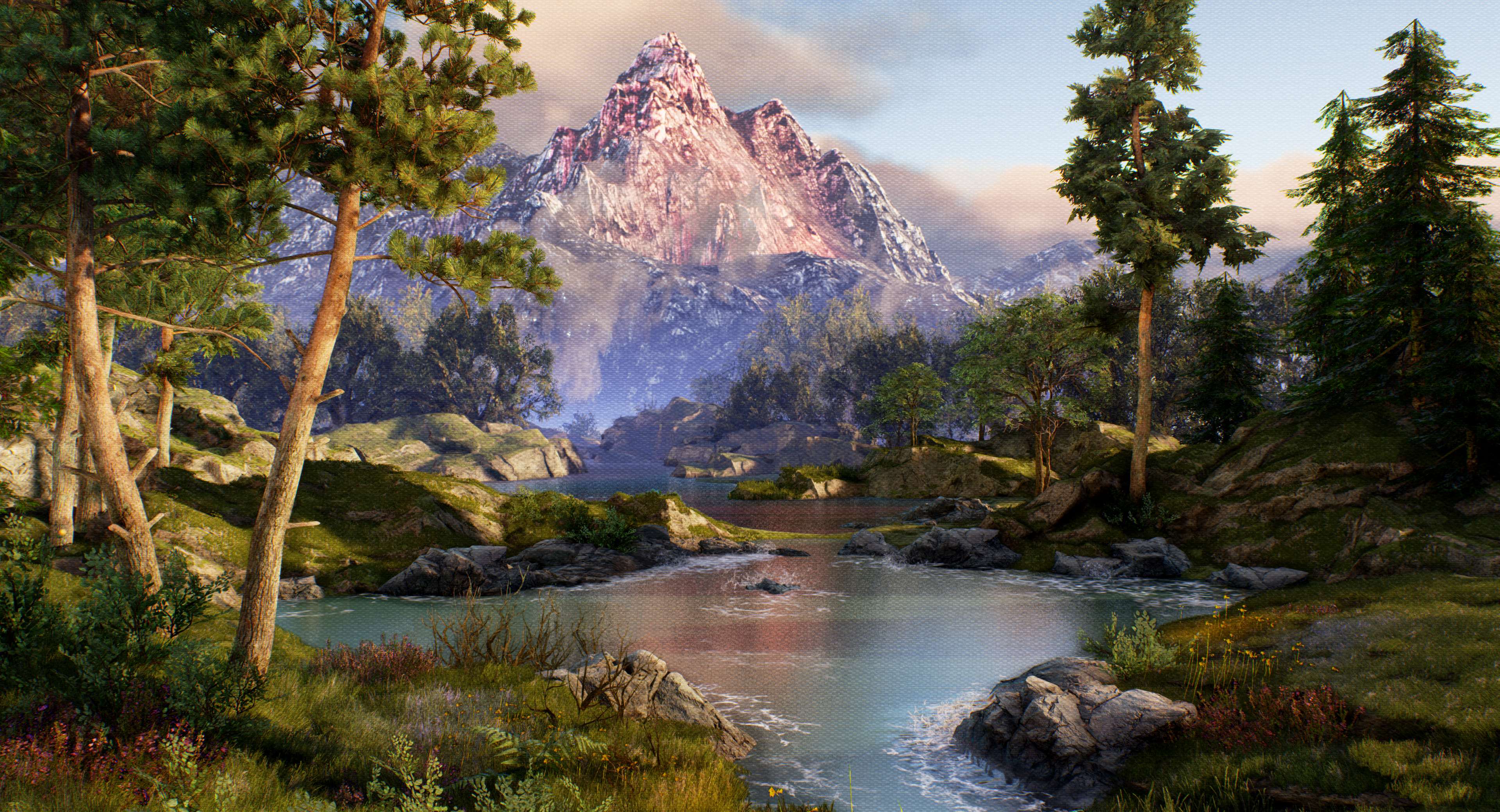 How to Paint like Bob Ross in UE4?