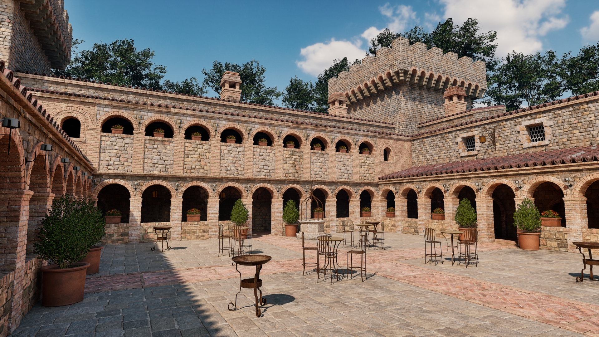 Courtyard image preview 3