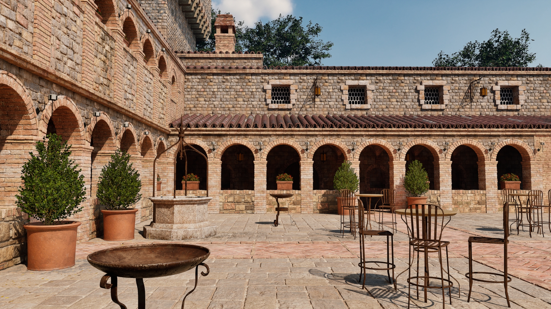 Courtyard image preview 1