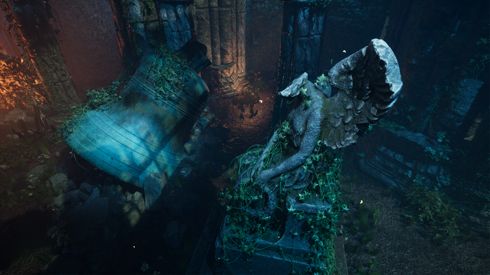 Medieval Fantasy Ruined Church image preview 3