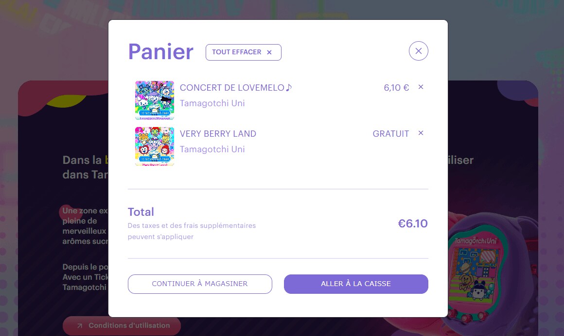 Tamaverse Ticket Shop｜Official Tamagotchi Site｜Official Bandai
