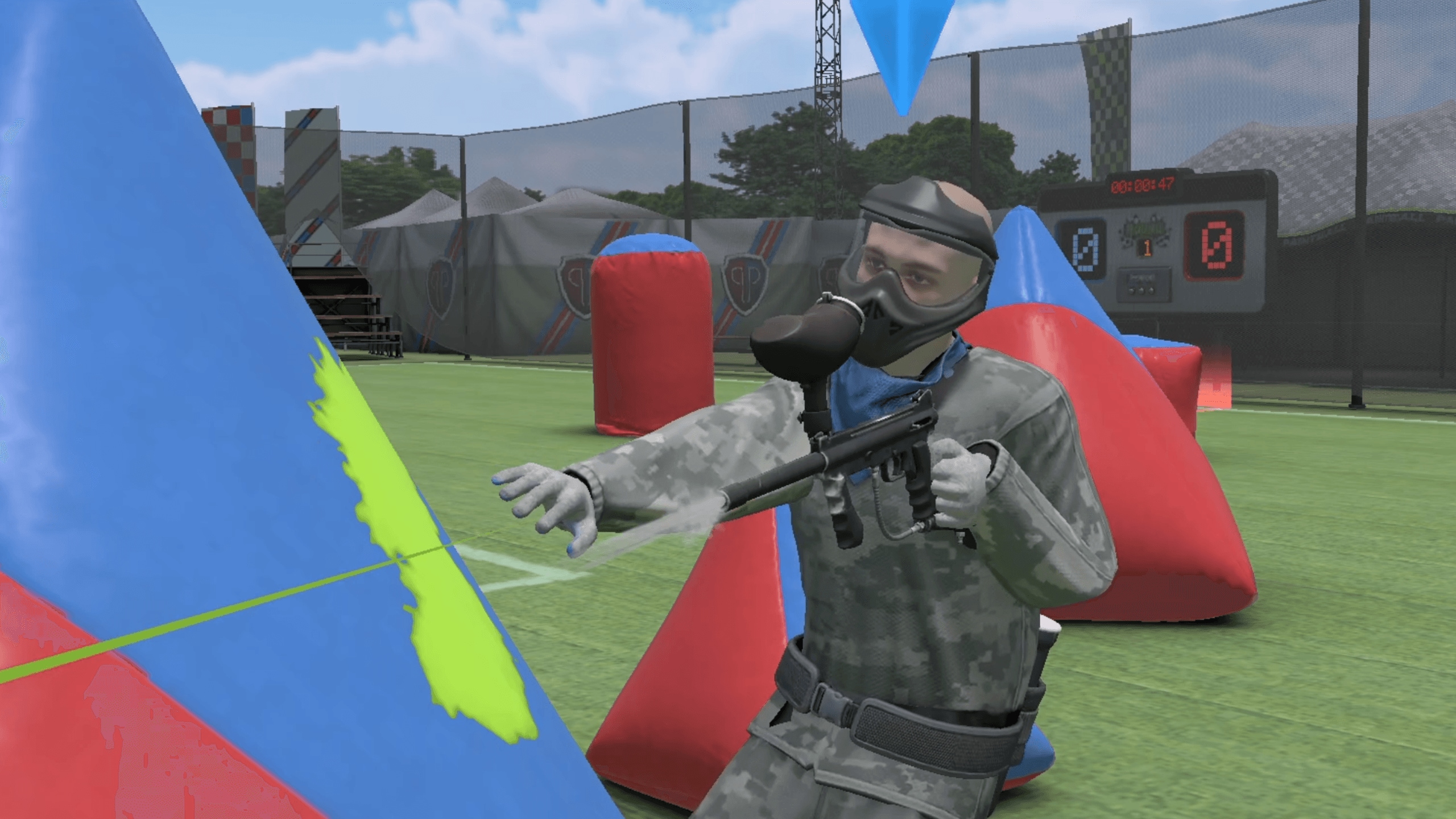 Paintball playground vr