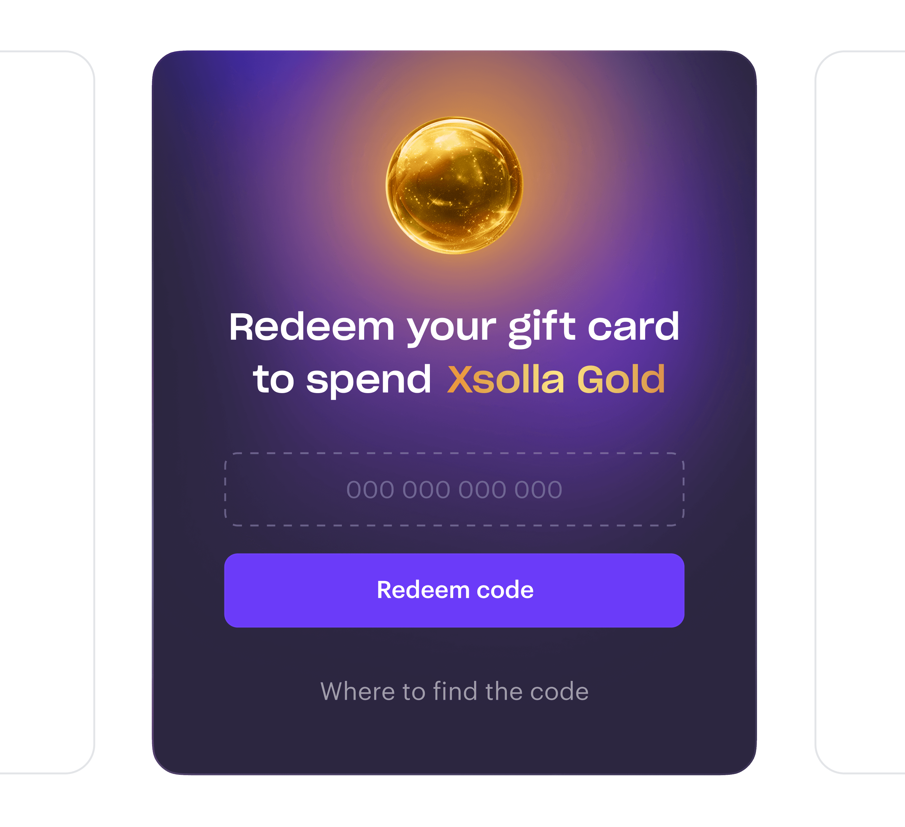 Xsolla Gold Gift Card