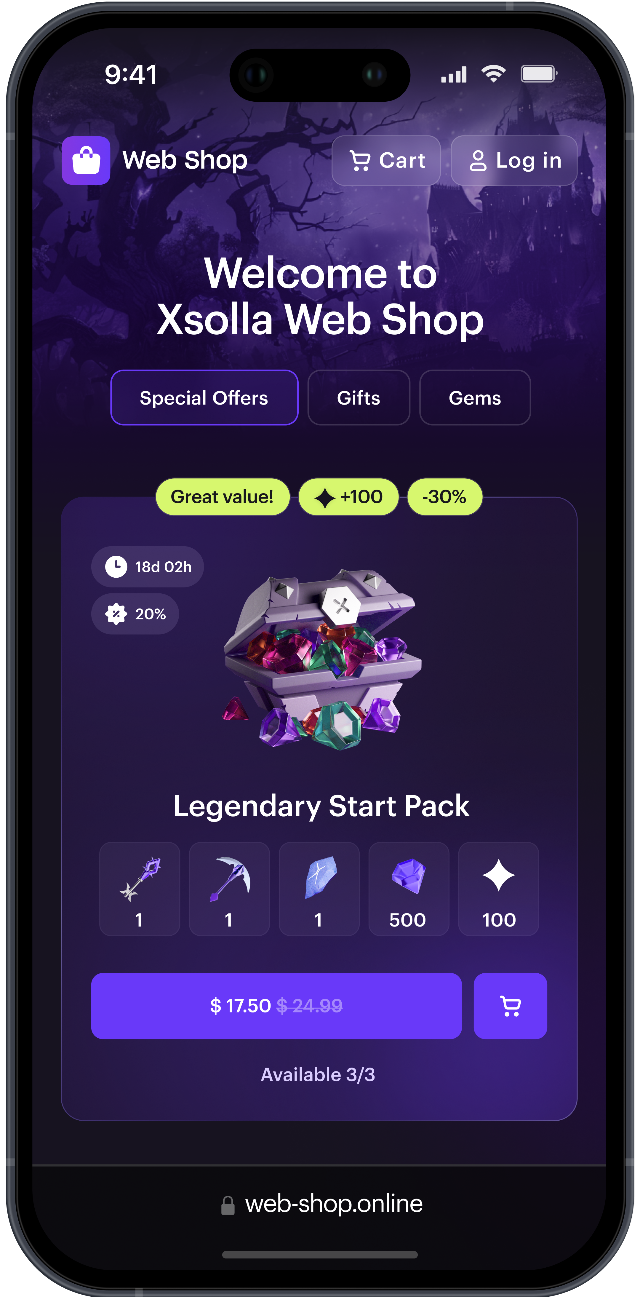 Dark web shop