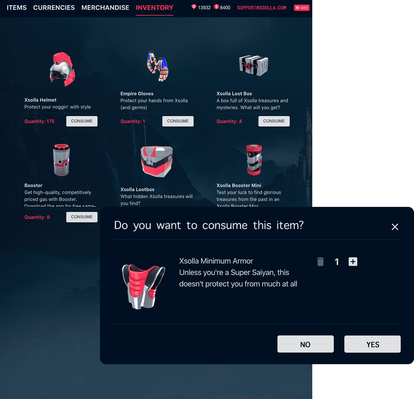Product screenshot