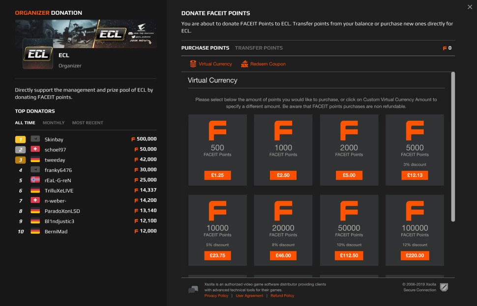 Faceit Level 4 , 5 , 6 or 7 Accounts